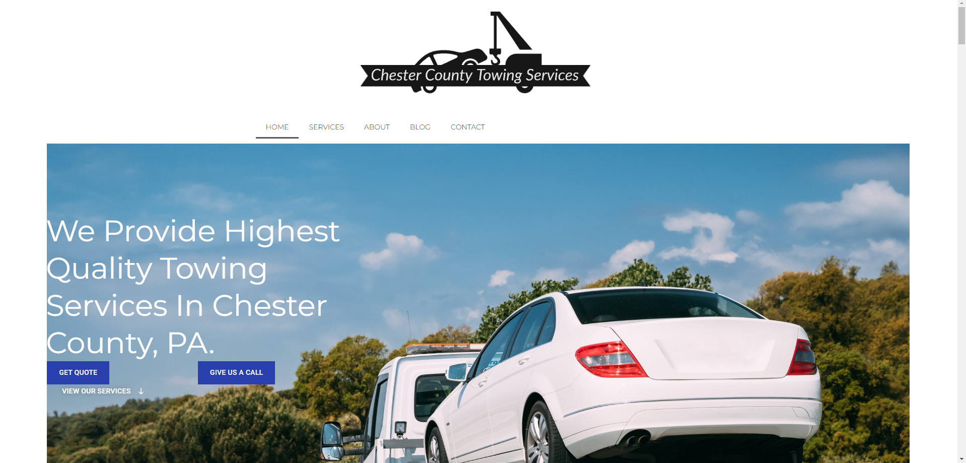 Chester County Towing Services